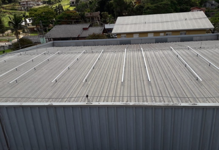 Foto RGE instalar Usina de Energia Solar em Hospital de Trs Coroas