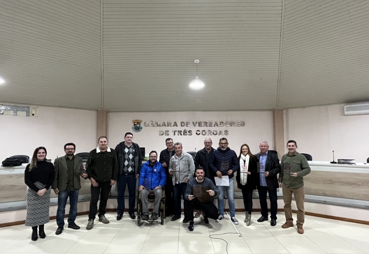 Foto FHDOD homenageia vereadores