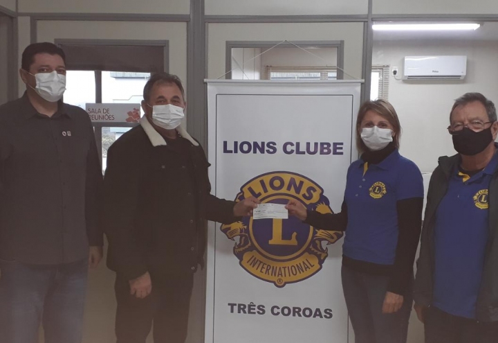 Foto Lions faz doao