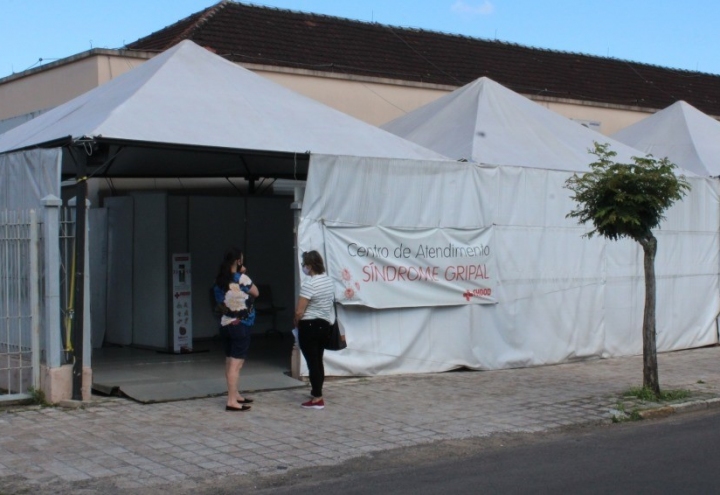 Foto Alterao nos atendimentos a pacientes com sintomas gripais