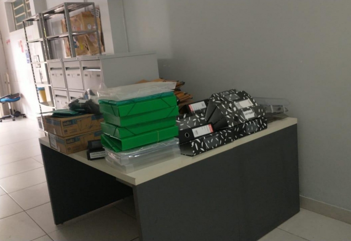 Foto Sicoob faz doao de mobilirio