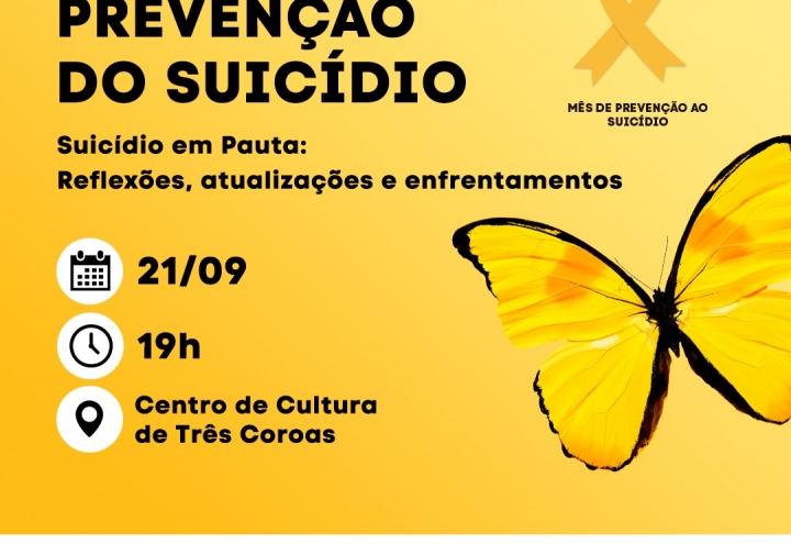 Foto Vem a o IV Seminrio de Preveno do Suicdio